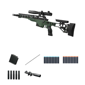 Shell Ejecting Sniper Sniper Rifle Shell Ejecting Blaster Toys With Scope - M40