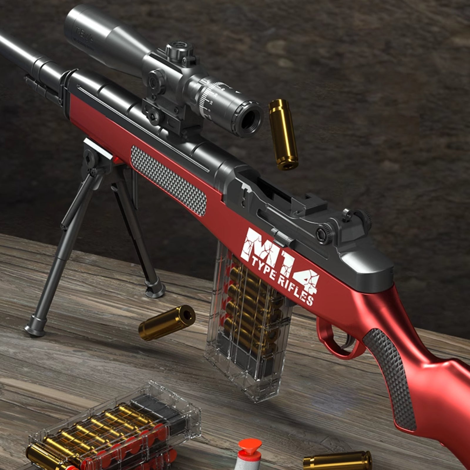 Sniper Rifle M14 Realistic Nerf Guns