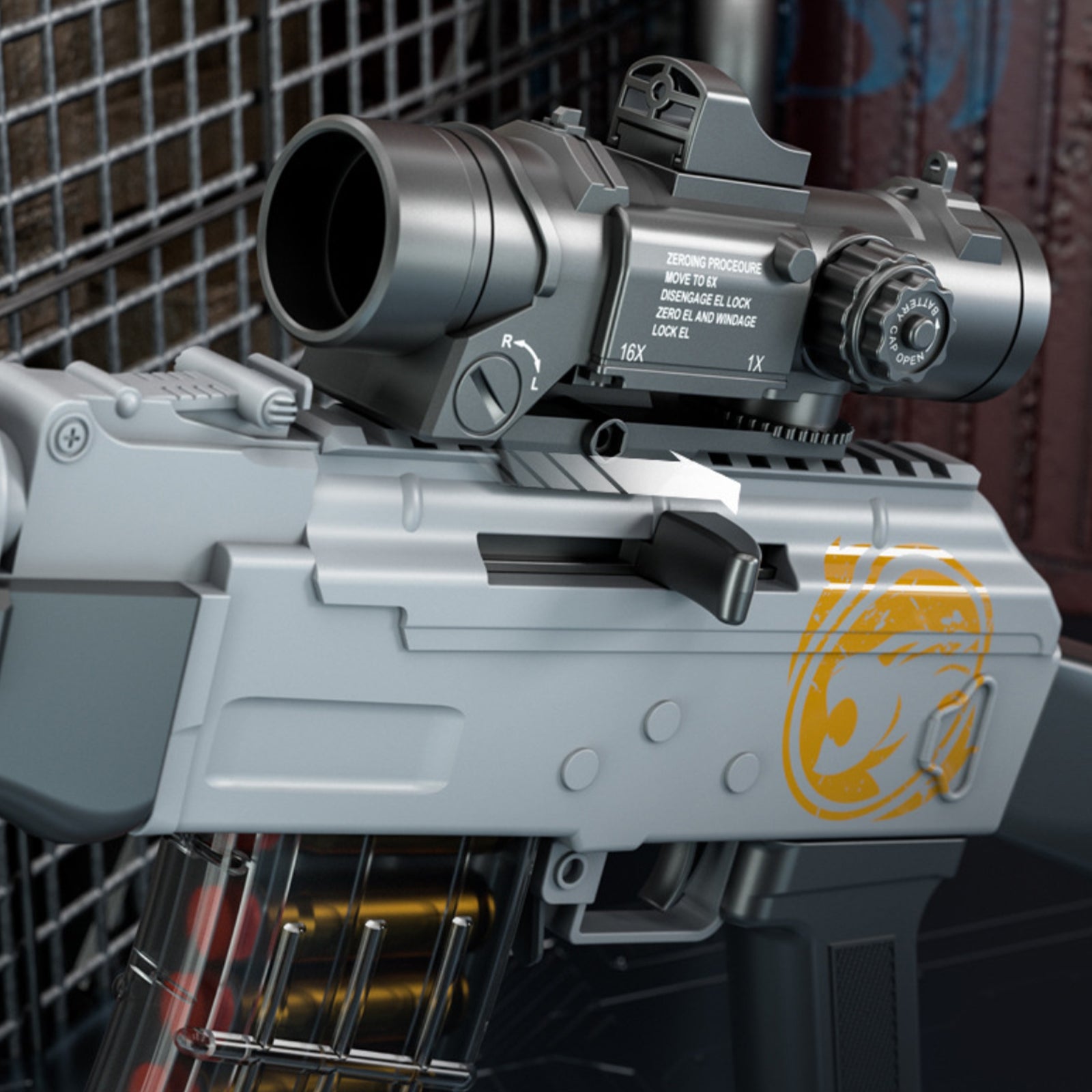 Manual Shell Ejecting Realistic Nerf Guns - AKM