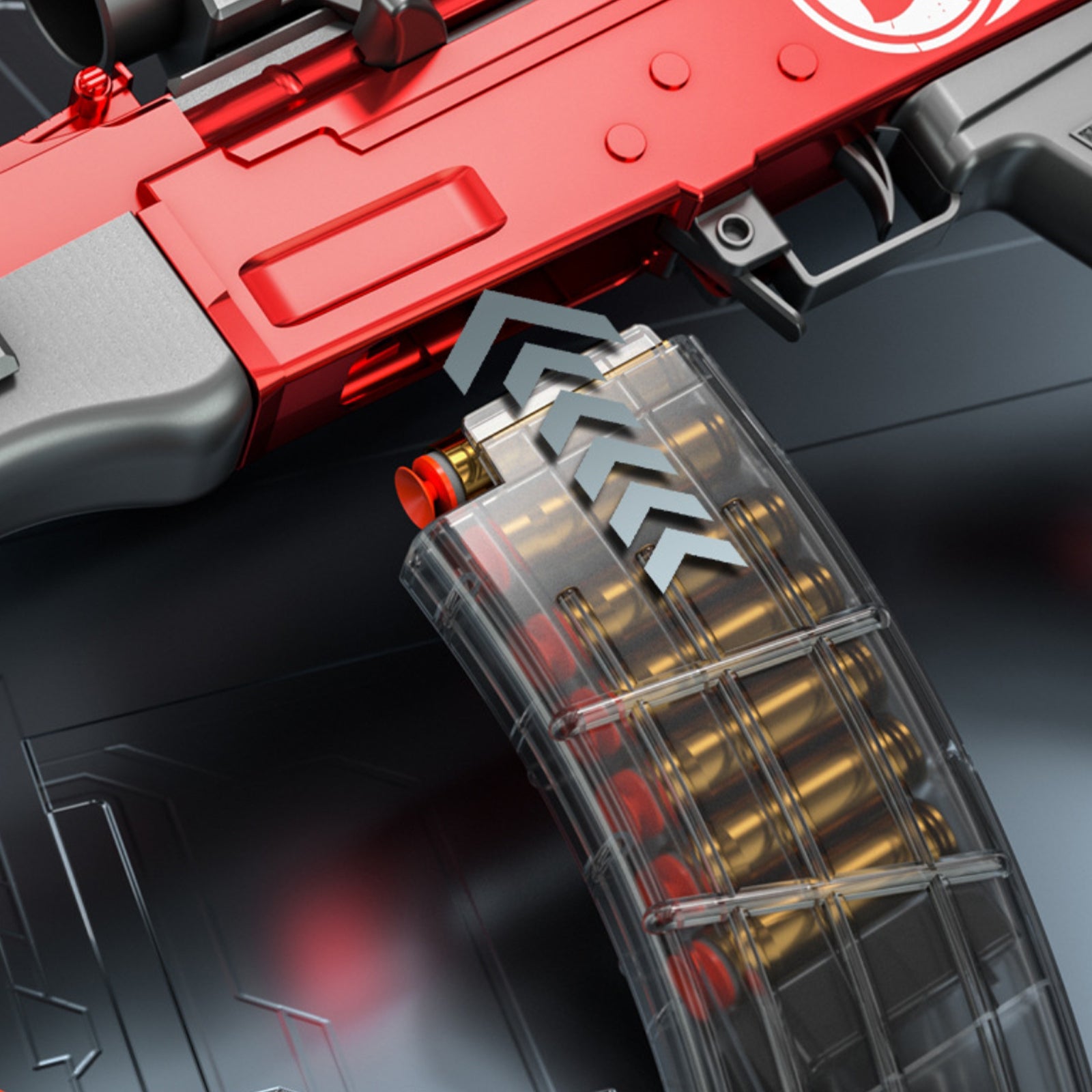 Nerf Shell Drop Manual Shell Ejecting Realistic Nerf Guns - AKM
