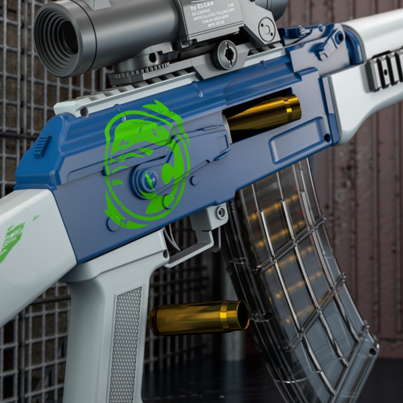 Manual Shell Ejecting Realistic Nerf Guns - AKM