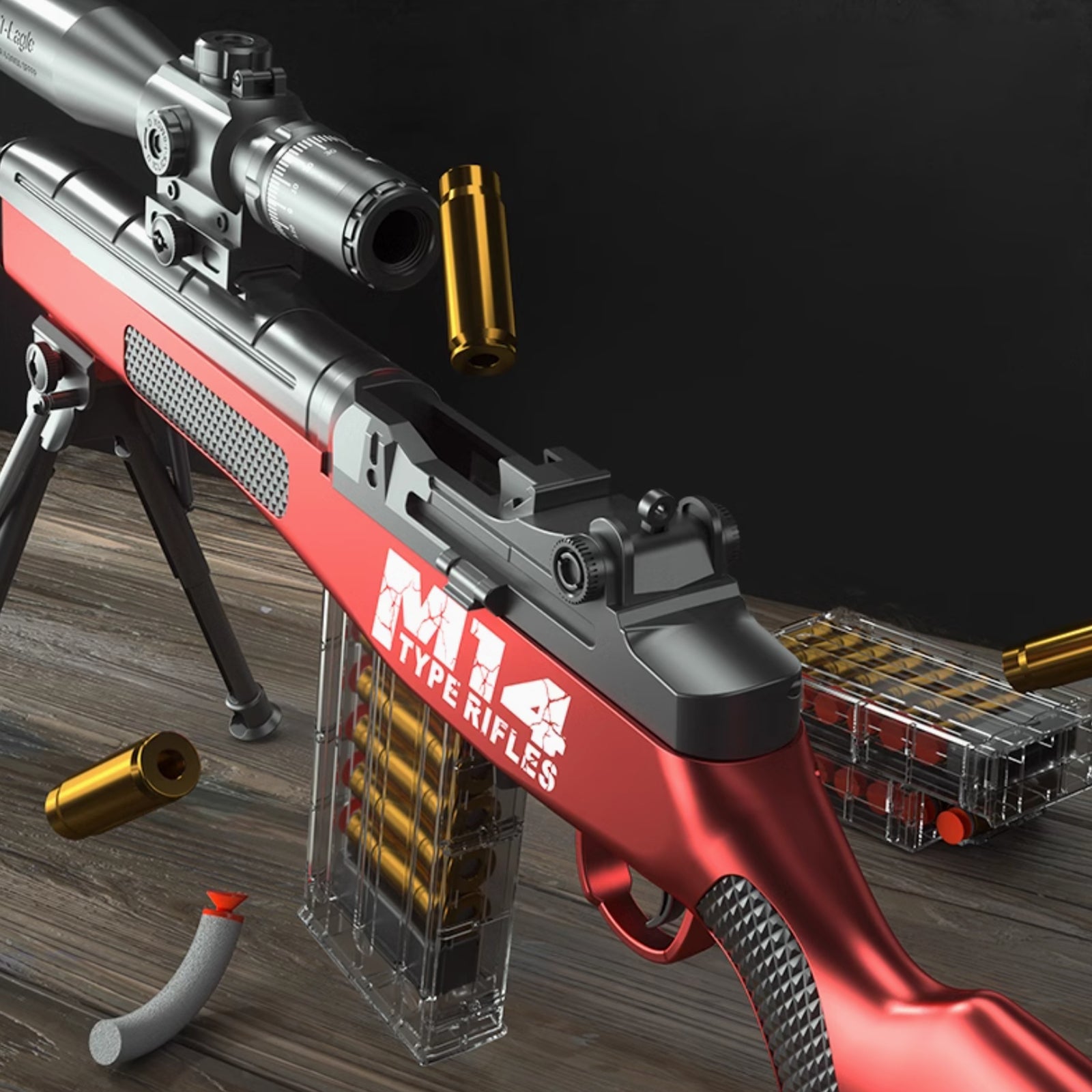 Sniper Rifle M14 Realistic Nerf Guns