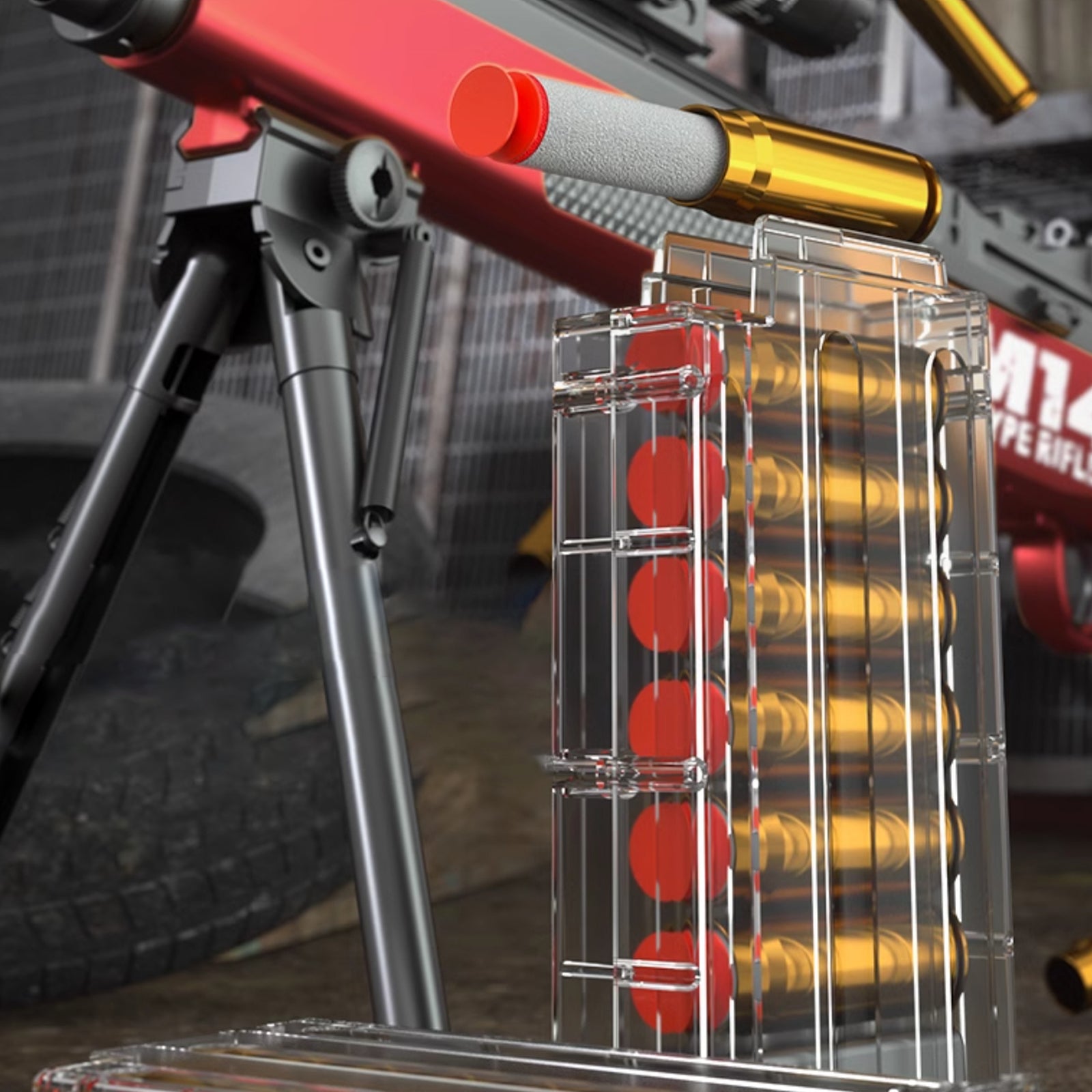 Sniper Rifle M14 Realistic Nerf Guns