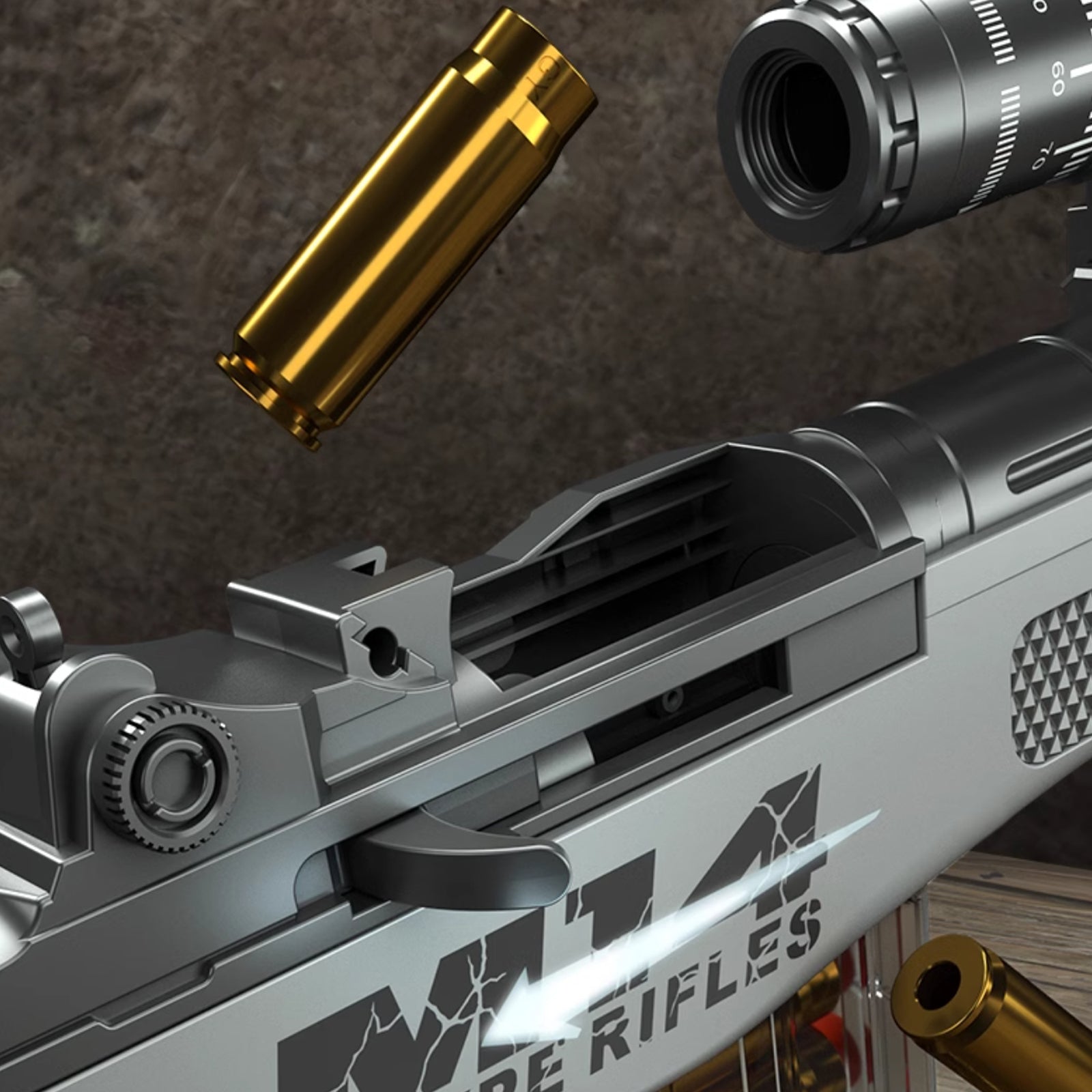 Sniper Rifle M14 Realistic Nerf Guns