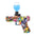 Semi Auto Gel Blaster Gun Glock With Flashlight