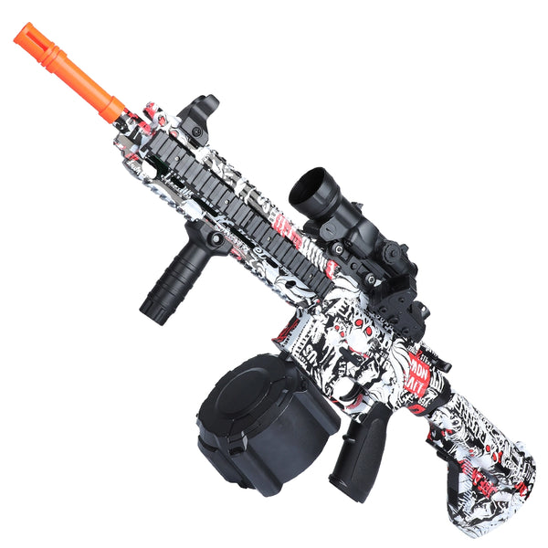 Selling M4a1 Colorful Semi Auto Gel Blaster Rifle With Scope