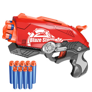 Selling Red Manual Turntable Foam Dart Toy Gun