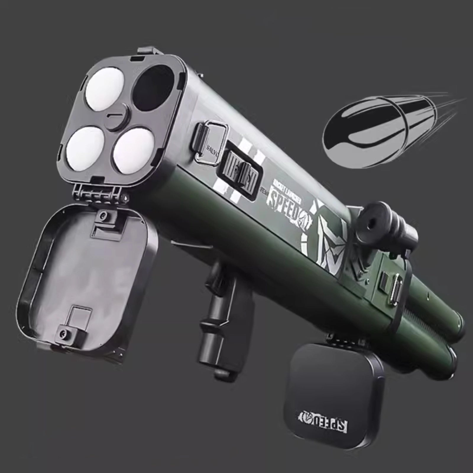 Handheld Light Nerf Gun Rocket Launcher - M202