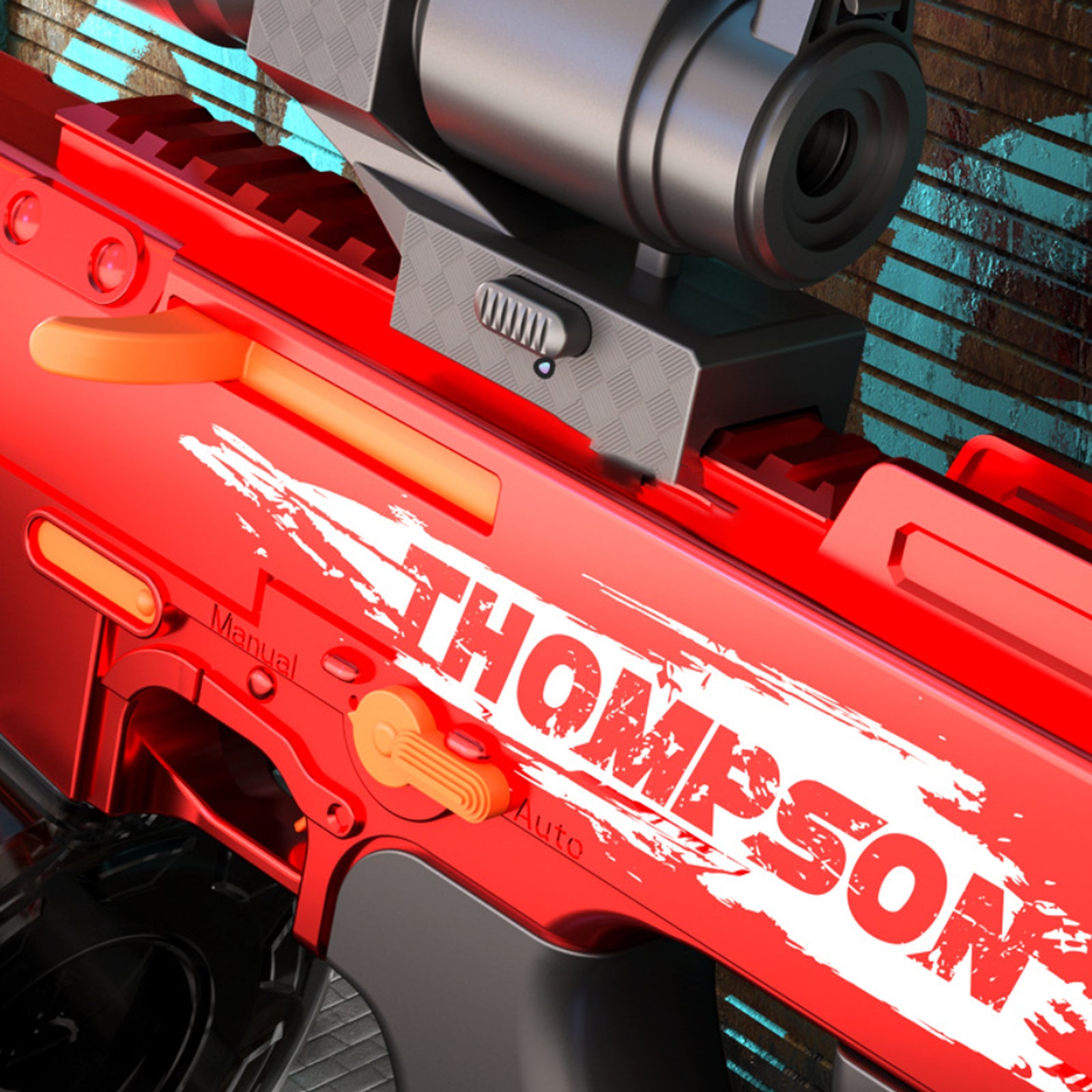 Double Mode Tommy Foam Dart Submachine Gun