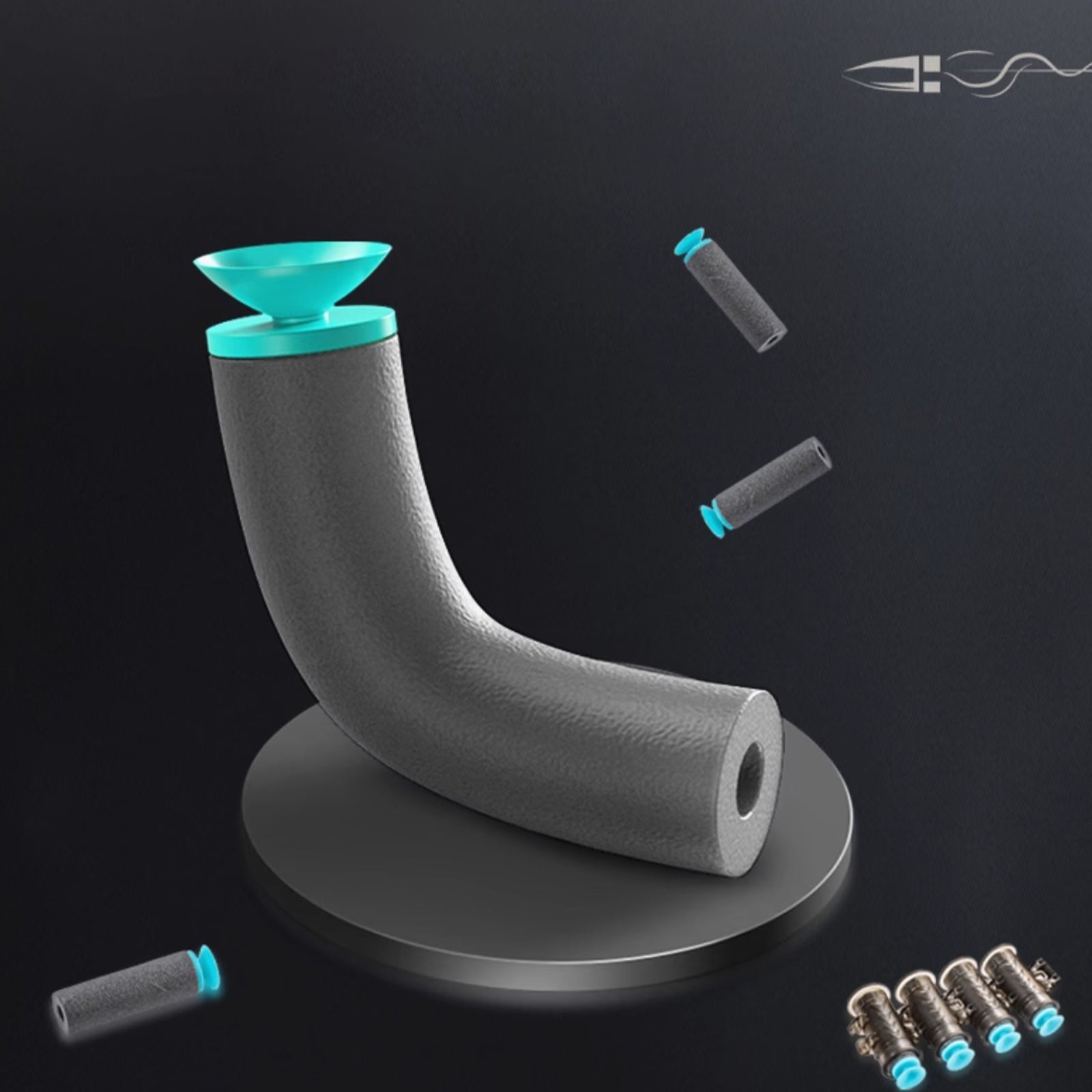 Nerf Gatling Machine Gun with Tripod - 36 Bullets