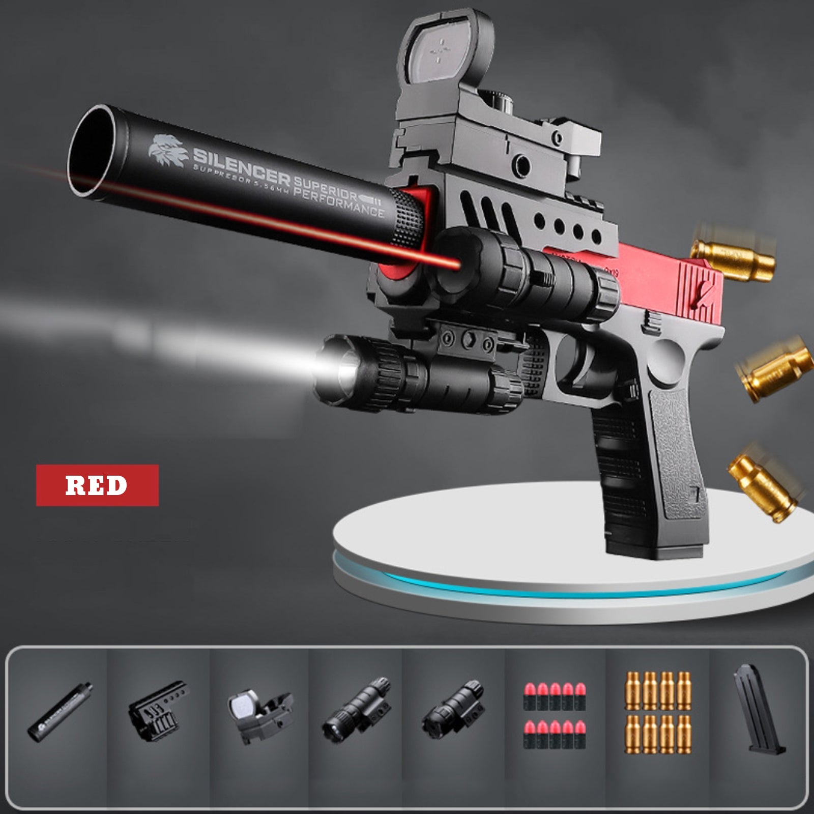 Nerf Realistic Manual Glock Pistol - G18