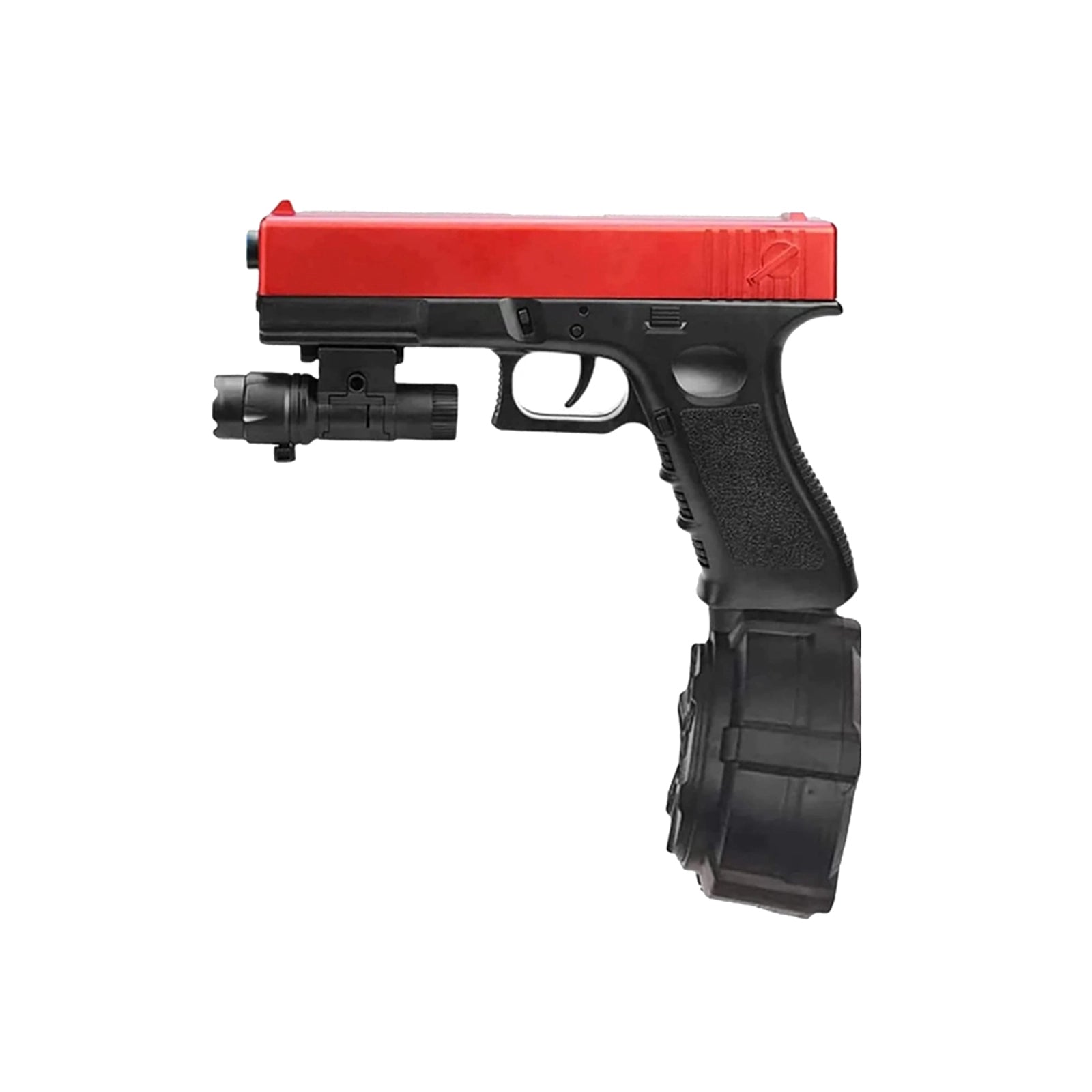 Semi Auto Gel Blaster Gun Glock With Flashlight