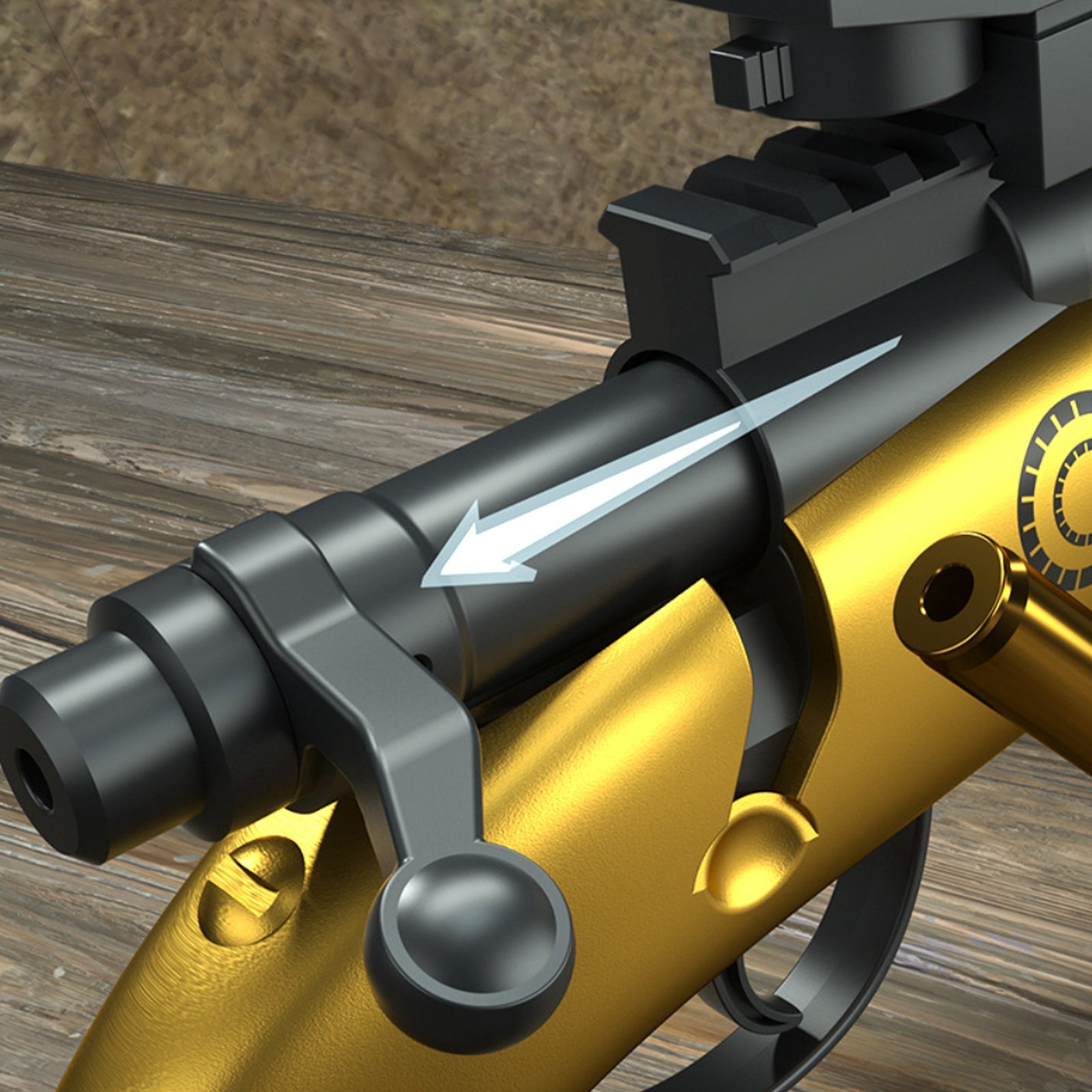 Realistic Shell K-31 Nerf Sniper Rifle