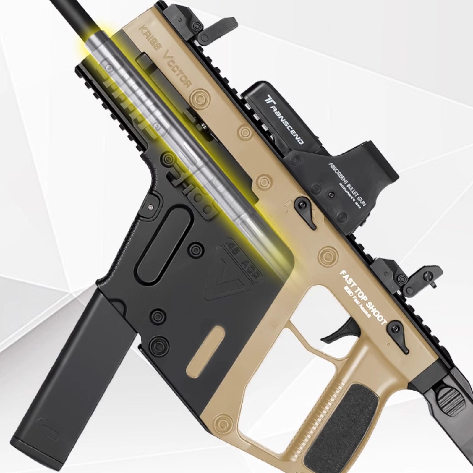 Electric Semi-Auto Vector Submachine Gel Dart Gun