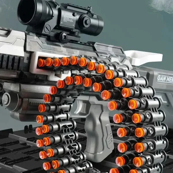 M416-M249 Hybrid Automatic Foam Dart Machine Gun for Adults