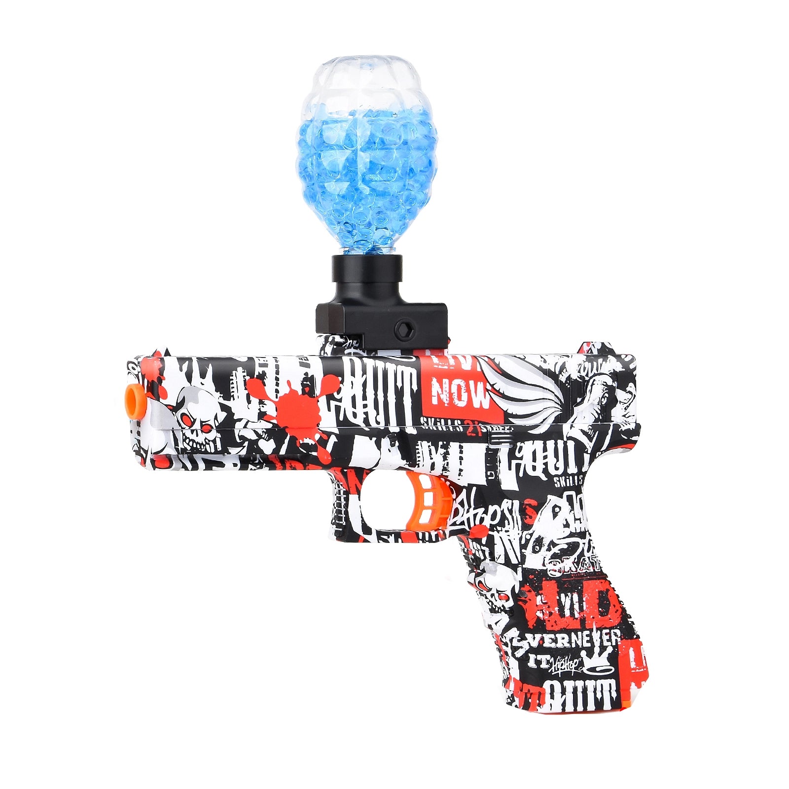 Semi Auto Gel Blaster Gun Glock With Flashlight