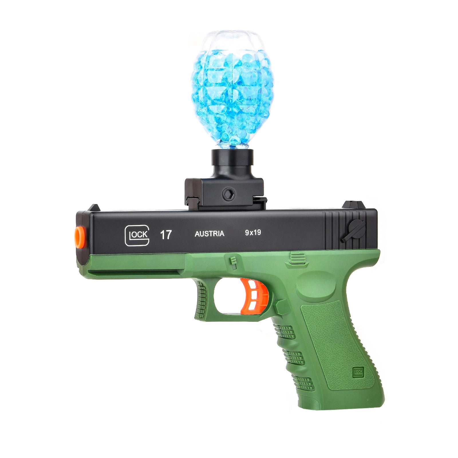 Semi Auto Gel Blaster Gun Glock With Flashlight