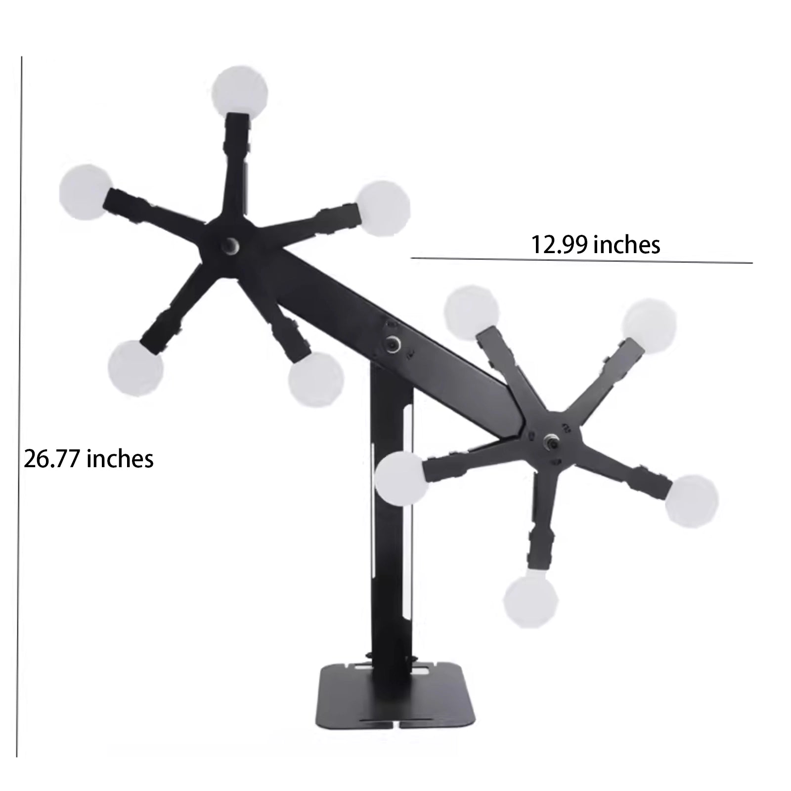 Gravity Sensing Rotating Metal Shooting Target