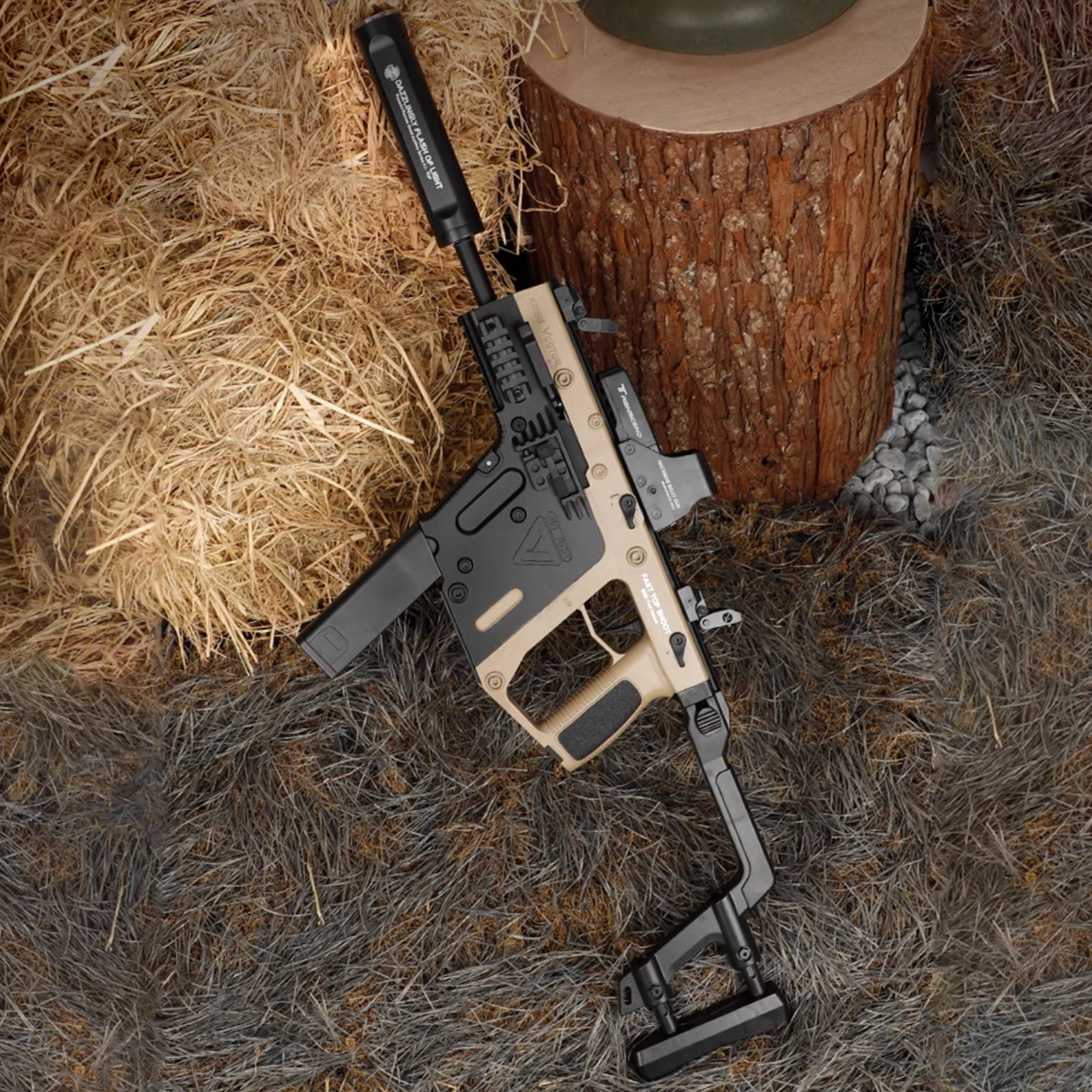 Electric Semi-Auto Vector Submachine Gel Dart Gun