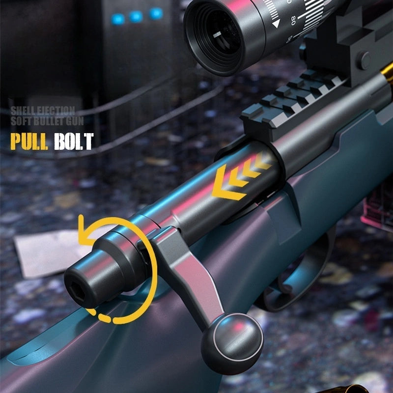 Nerf M24 Sniper Rifle With Scope & Tripod