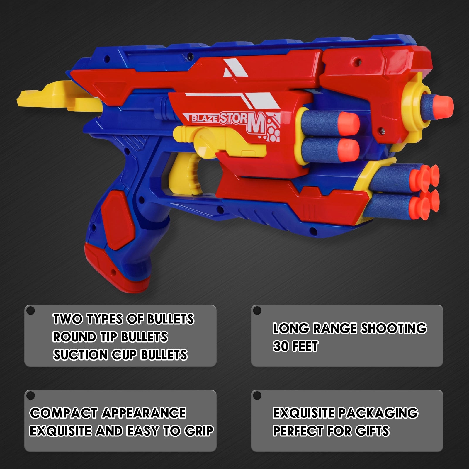 Manual Soft Bullet Toy Gun Pistol For Child