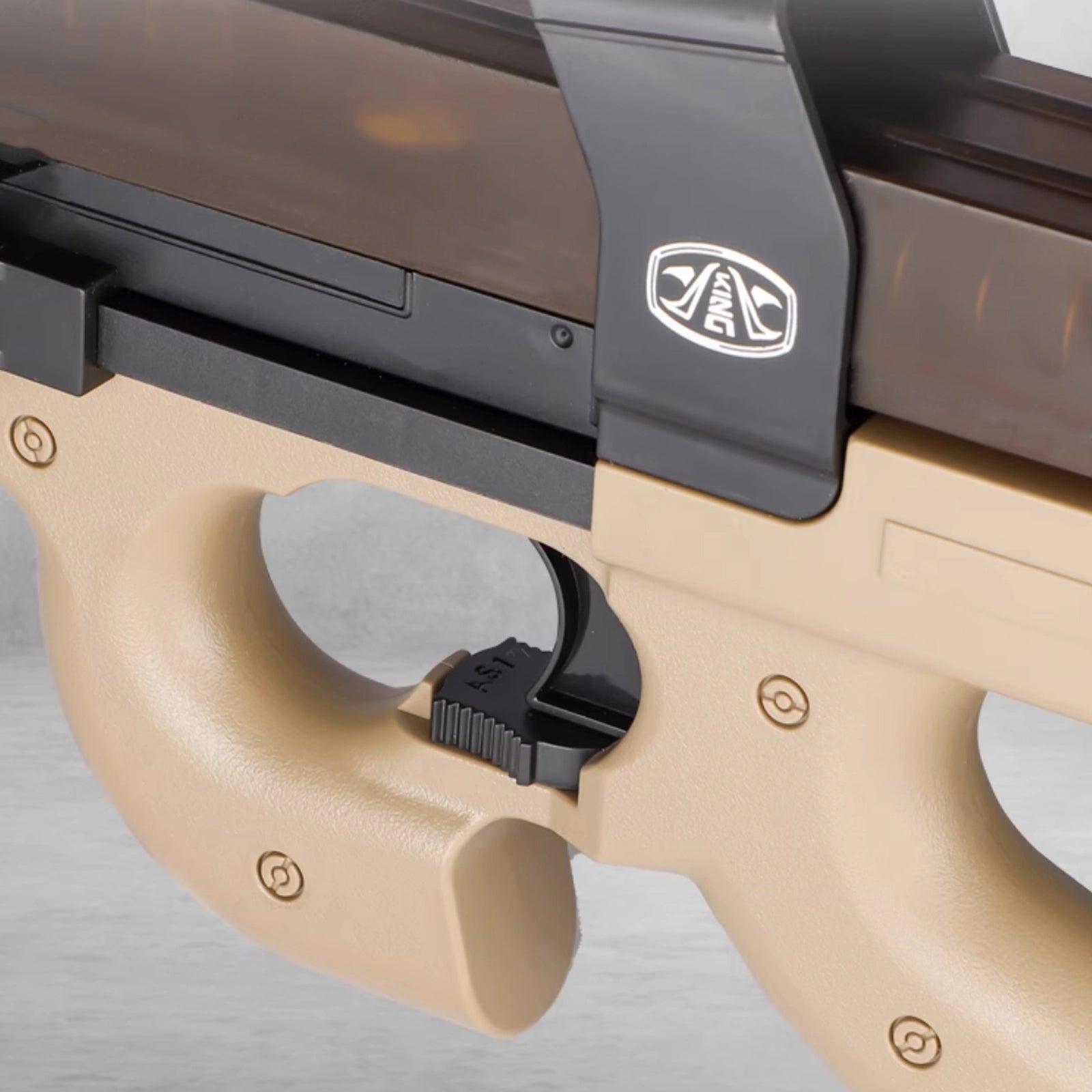 Semi Automatic Orbeez Submachine Gun With Flashlight - P90