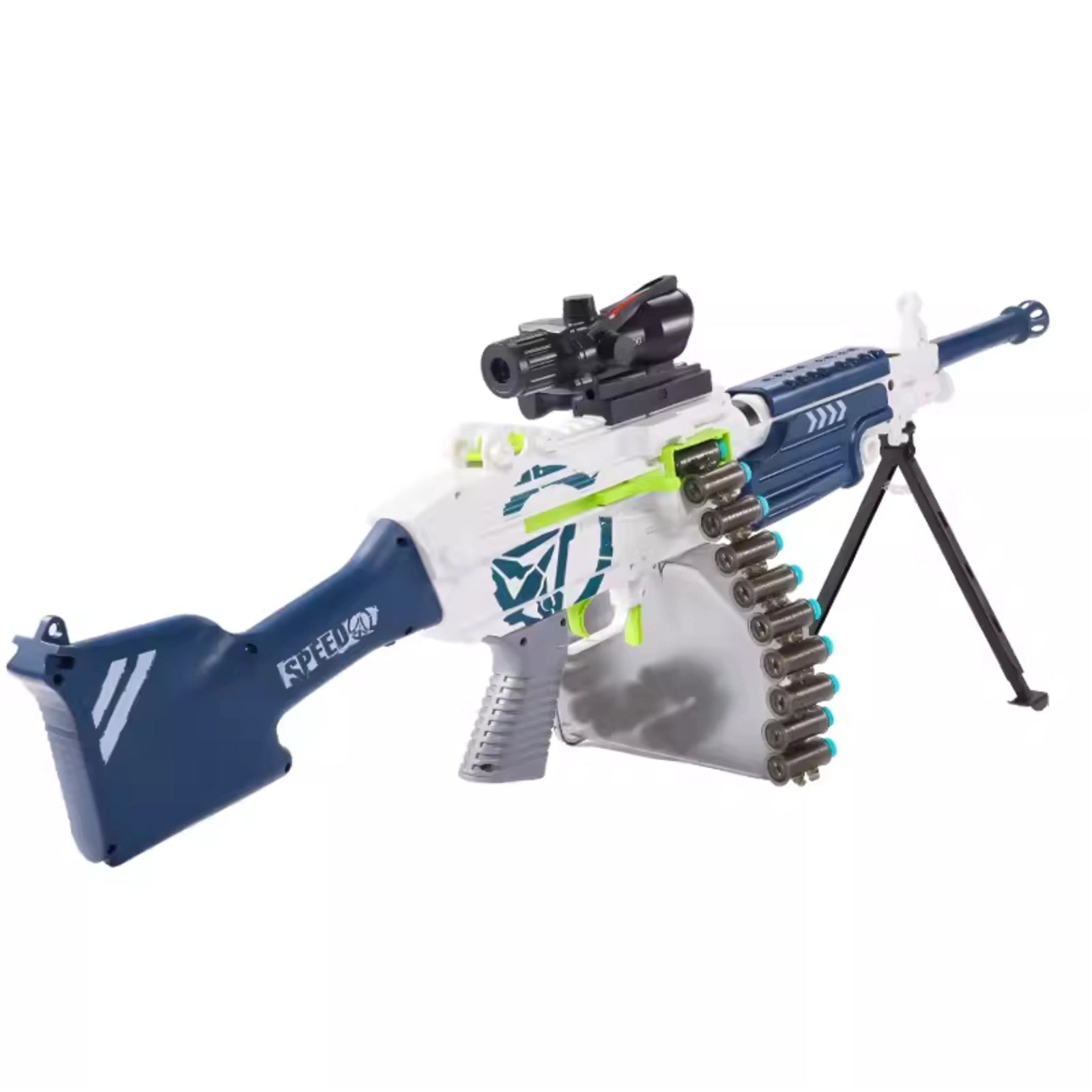 LMG Nerf Machine Gun M249 Standard With Scope