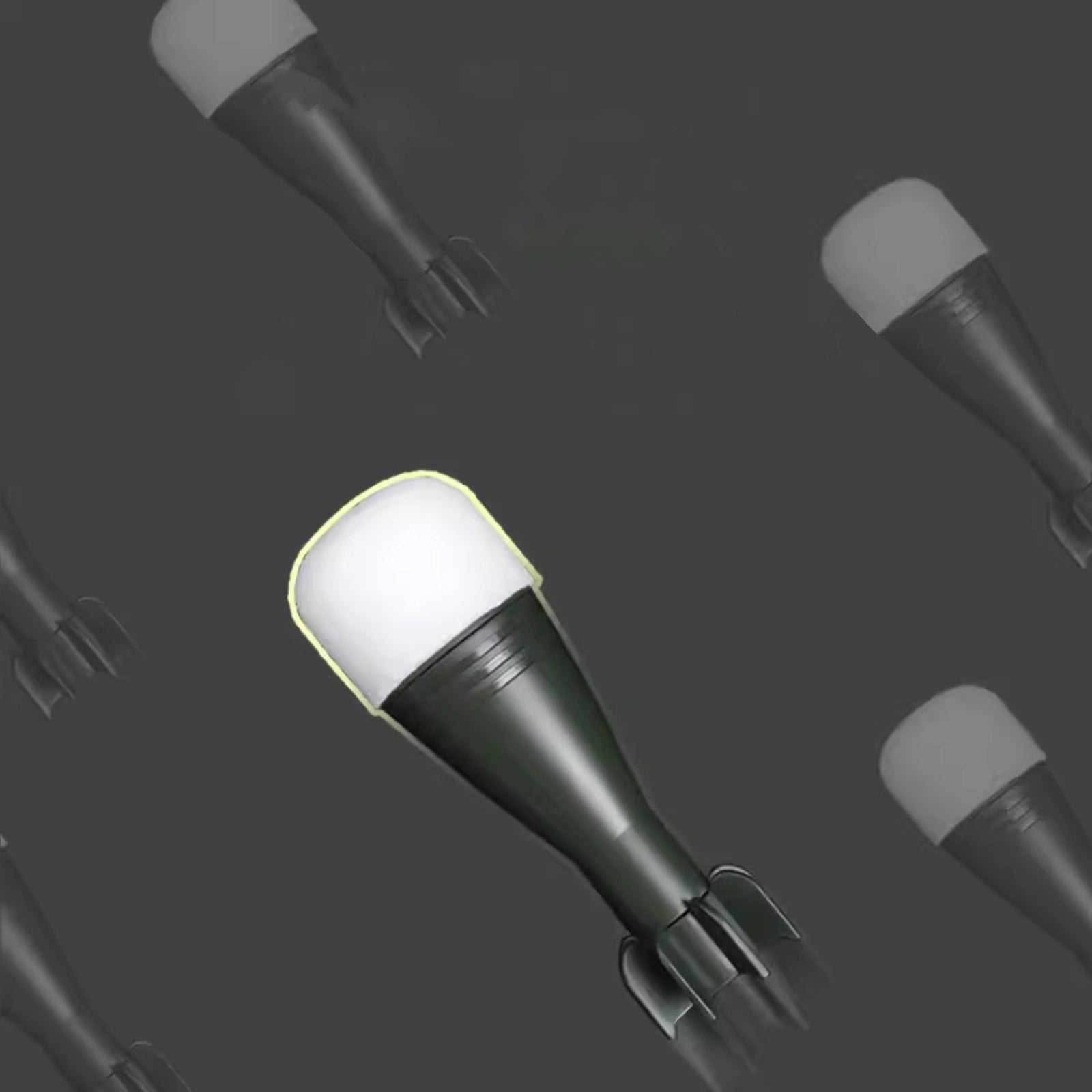 Handheld Light Nerf Gun Rocket Launcher - M202