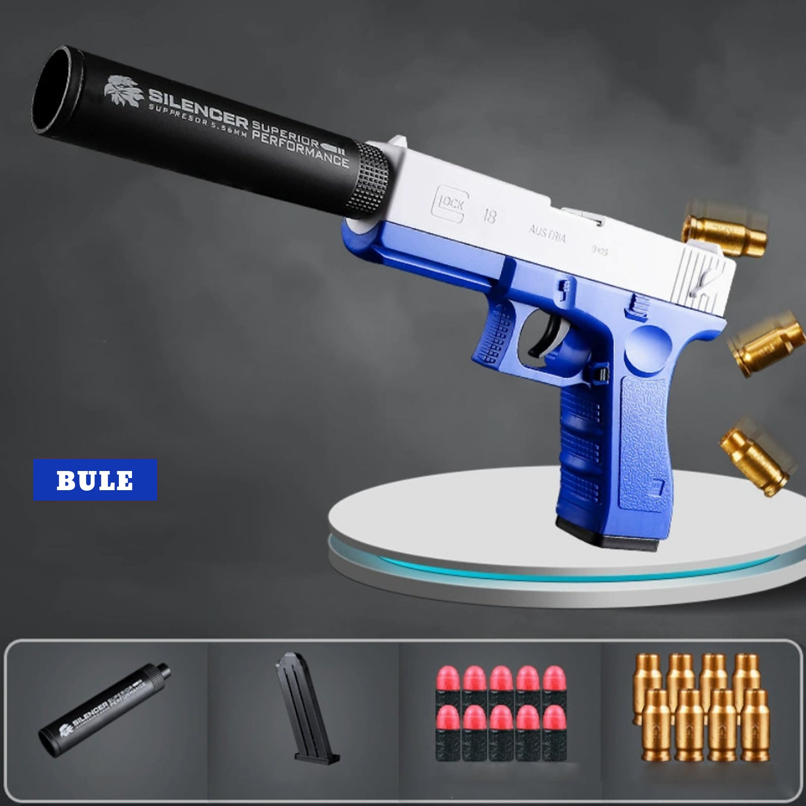 Nerf Realistic Manual Glock Pistol - G18