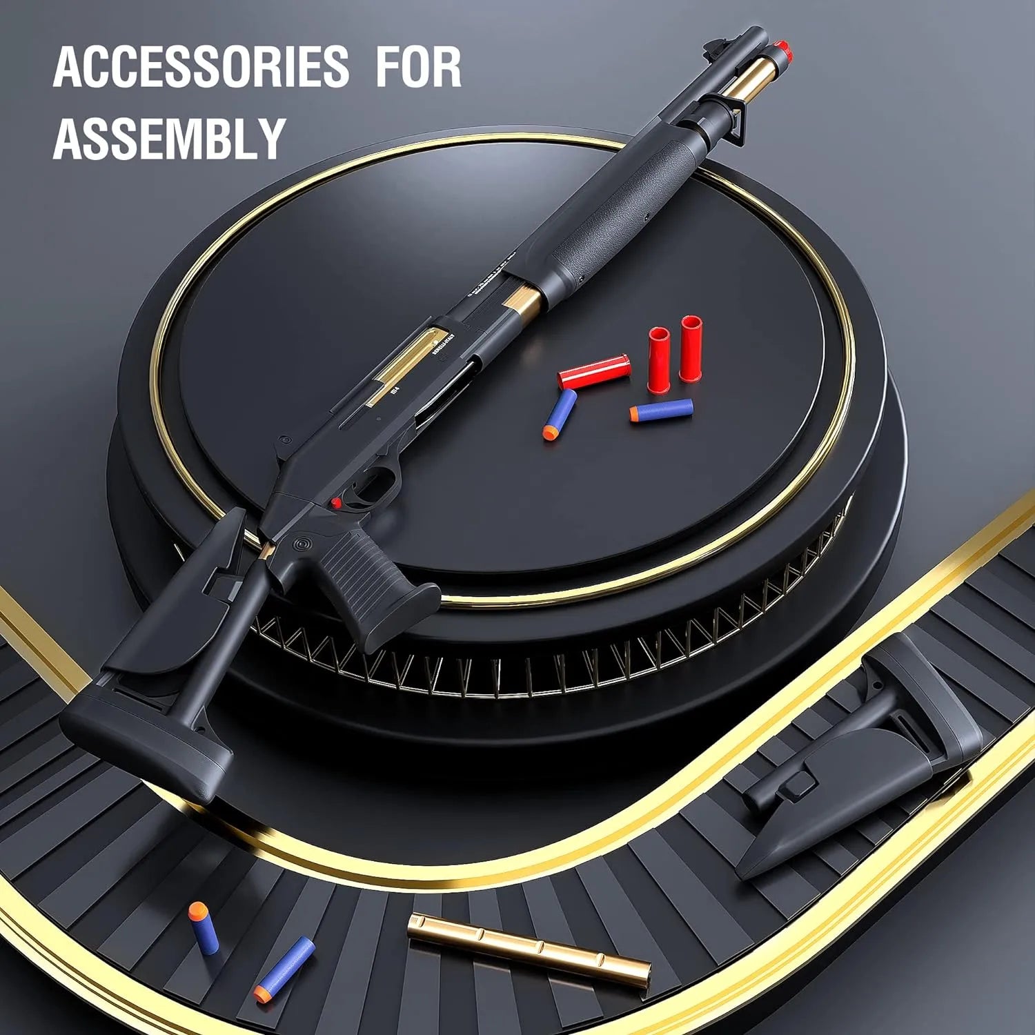 UDL XM1014 Pump Powerful Nerf Shotguns With Red Dot