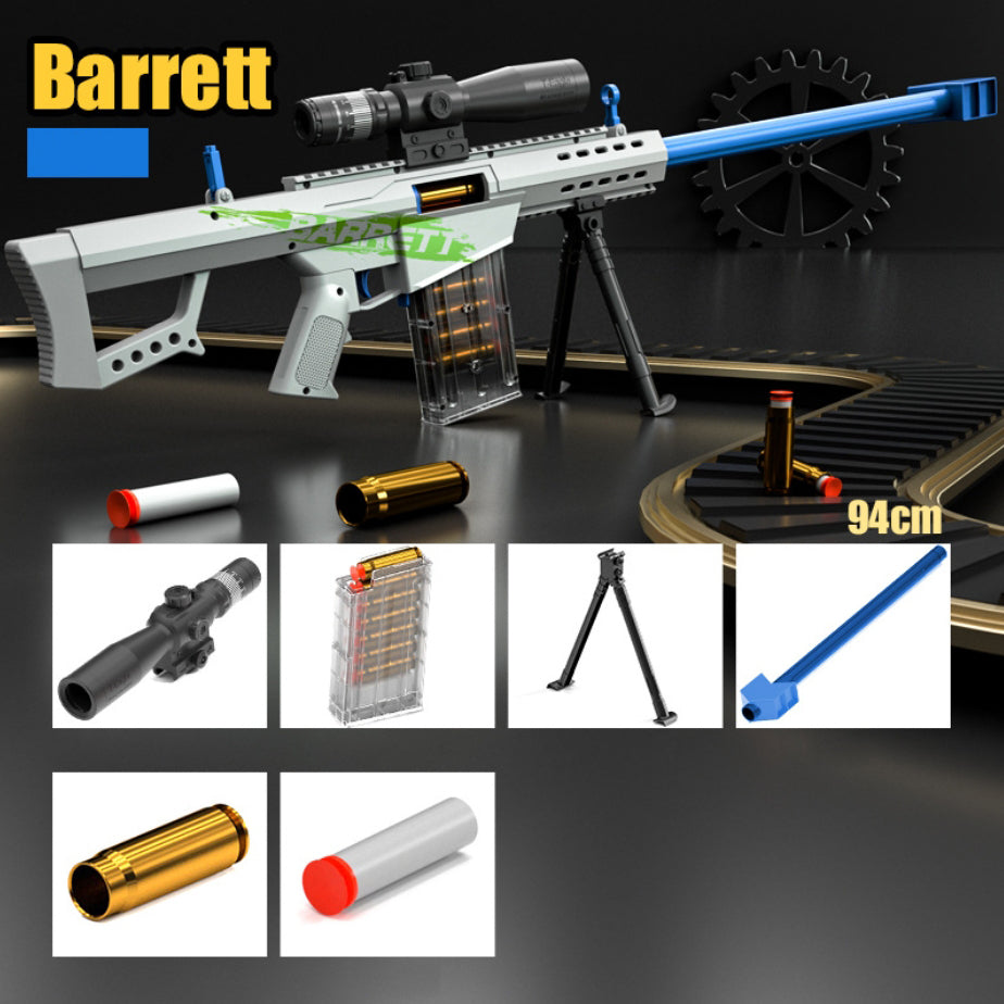 Barrett M107 - Powerful Nerf Foam Dart Sniper Rifle Gun